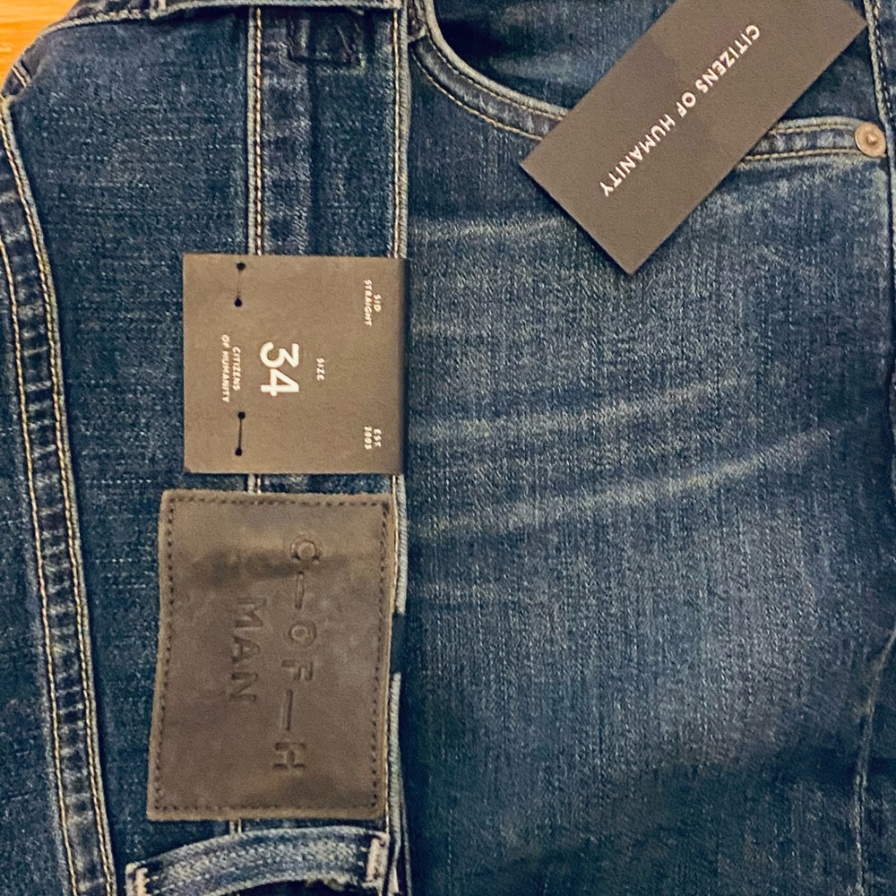 COF waist 34 length 32 straight blue